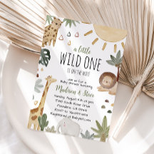 Boho Safari Baby shower
