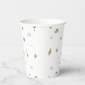 Boho Safari Jungle Animals Paper Cups Papieren Bekers (Rechts)