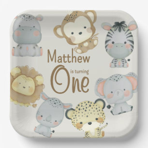 Boho Safari Paper Bord