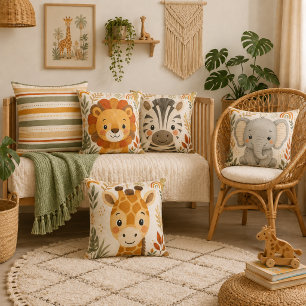Boho Safari Streep Nursery Kussen