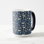 boho sans couture motif abstrait tasses (Devant droit)