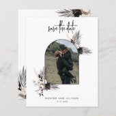 Boho Save the Date (Voorkant / Achterkant)