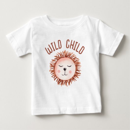 Boho schattig leeuw wild kind Baby (Voorkant)