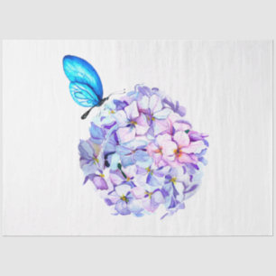 Boho Schedel en Bloemen Serie Design 16 Tissuepapier