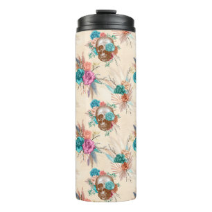 Boho Schedel Serie Design 3 Thermosbeker
