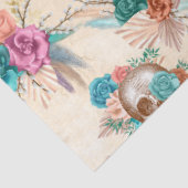 Boho Schedel Serie Design 3 Tissuepapier (Detail)