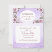 Boho-schoonheid! Uitnodiging voor bruidsmeisje lun (Voorkant)