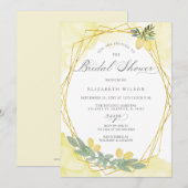 Boho Script Lemon Citrus Zomer Vrijgezellenfeest Kaart (Voorkant / Achterkant)