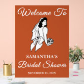 Boho Script manuscrit Automne Fête des mariées Bie (Mariage)