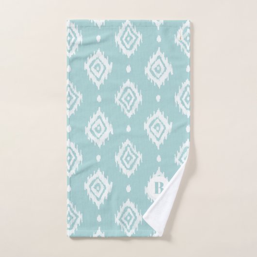 BOHO Seafoam Green Mix-and-Match Bad Handdoek (Handdoek)