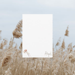 Boho séché Botanique Douche Blank Merci II