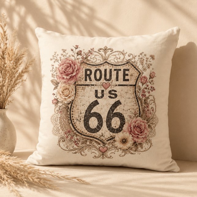 Boho Shabby Chic Moederweg Accent Kussen (Creator heeft geüpload)