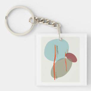 Boho Shapes Sleutelhanger