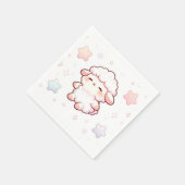 Boho Sheep Baby shower Servet (Hoek)