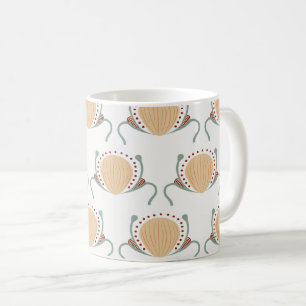 Boho Shell Pattern Koffiemok