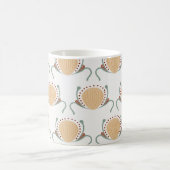 Boho Shell Pattern Koffiemok (Center)