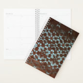 Boho Shibori Motif Day Planner (Devant avec enveloppe)