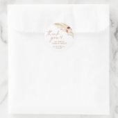 Boho Shower Hartelijk dank voor Sticker (Tas)