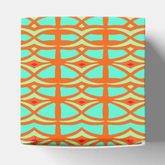 Boho siergeominimale oosterse bedankdoosjes (Bovenkant)