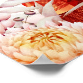 Boho Sikh trouwteken Sikh paar welkom teken Poster (Hoek)