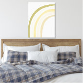 Boho Single Rainbow Wall art Decor Canvas (Insitu (Slaapkamer))