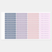 Boho Skinny imperméable Étiquettes de l'enfant (Feuille)