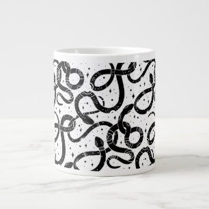 Boho slangen extra grote beker