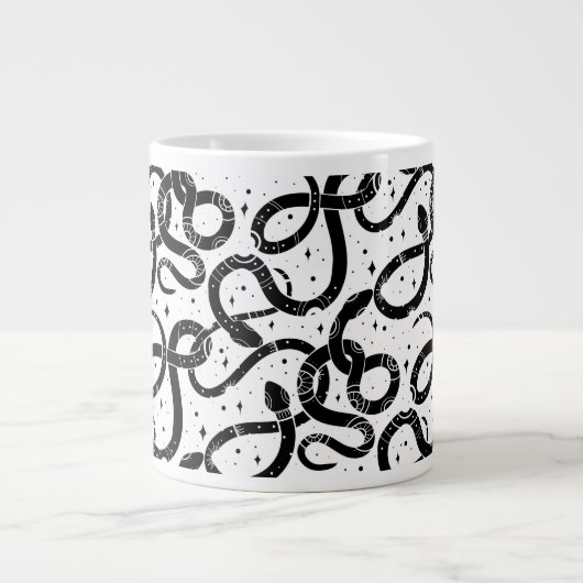 Boho slangen extra grote beker (Voorkant)