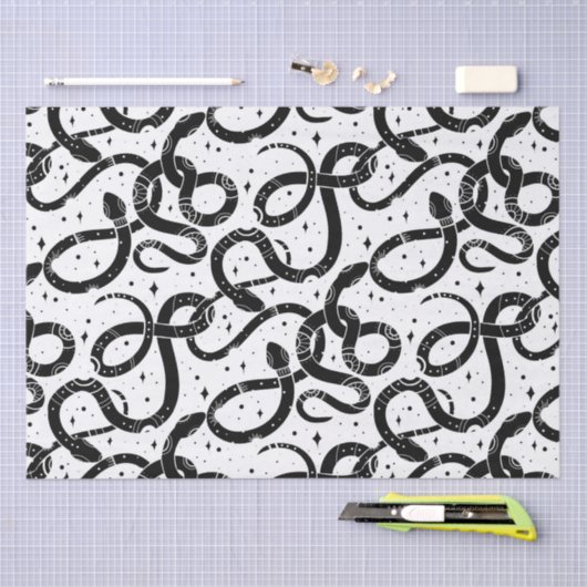 Boho-slangen Tissuepapier (Craft)