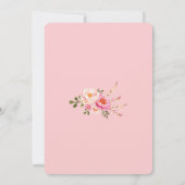 Boho Slumber Party Dreamcatcher Verjaardag Sleepov Kaart (Achterkant)