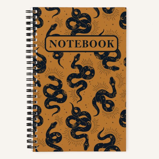 Boho Snakes  Notitieboek (Voorkant)