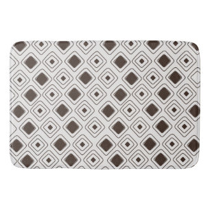 Boho Soft Neutral Tribal Geometrisch Azteeks Patro Badmat