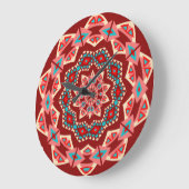 Boho Southwest Mandala Grote Klok (Hoek)