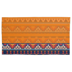 Boho Southwest Santa Fe Desert Style Geometrisch Kussensloop