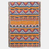 Boho Southwest Santa Fe Style Deken (Voorkant Verticaal)