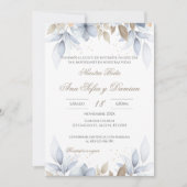 Boho Spanish Wedding Invitation Kaart (Voorkant)