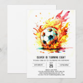 Boho Sport Online Kinderen Verjaardag Kaart (Voorkant / Achterkant)