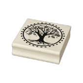Boho stamboom veren genealogie rubberstempel (Stempel)