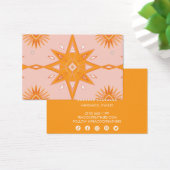 Boho Stars die Ketting juwelen-kaart verdienen Visitekaartje (Bureau)