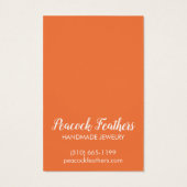 Boho Stars die Ketting juwelen-kaart verdienen Visitekaartje (Achterkant)