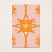 Boho Stars Écouter Collier Bijoux Display Card (Devant)