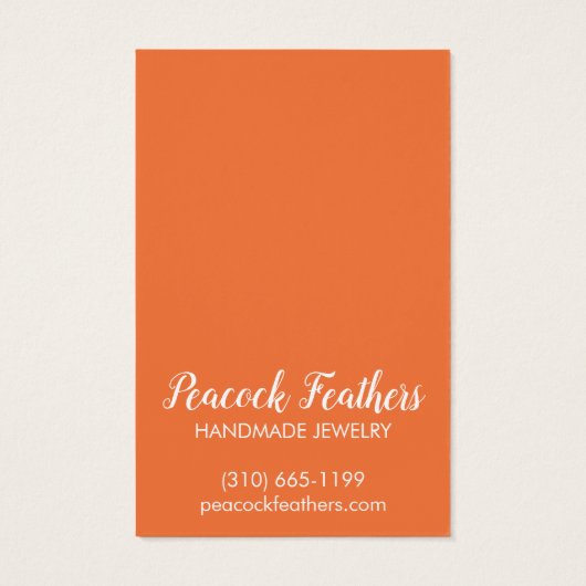 Boho Stars Écouter Collier Bijoux Display Card (Dos)