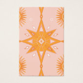 Boho Stars Écouter Collier Bijoux Display Card (Devant)