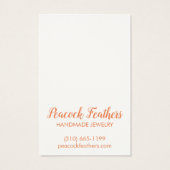 Boho Stars Écouter Collier Bijoux Display Card (Dos)