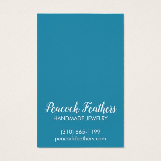 Boho Stars Écouter Collier Bijoux Display Card (Dos)