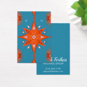 Boho Stars Écouter Collier Bijoux Display Card (Bureau)