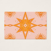 Boho Stars Écouter Collier Bijoux Display Card (Devant)