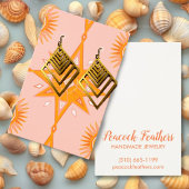 Boho Stars Écouter Collier Bijoux Display Card