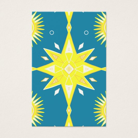 Boho Stars Écouter Collier Bijoux Display Card (Devant)