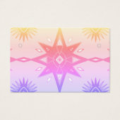 Boho Stars Écouter Collier Bijoux Display Card (Devant)